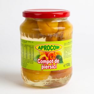 Compot de piersici Aprocom 720g (24.06 livrare)