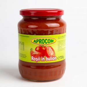 Rosii in bulion Aprocom 720g (24.06 livrare)