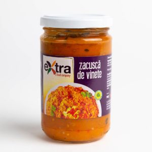 Zacusca de vinete Extra 300g (24.06 livrare)