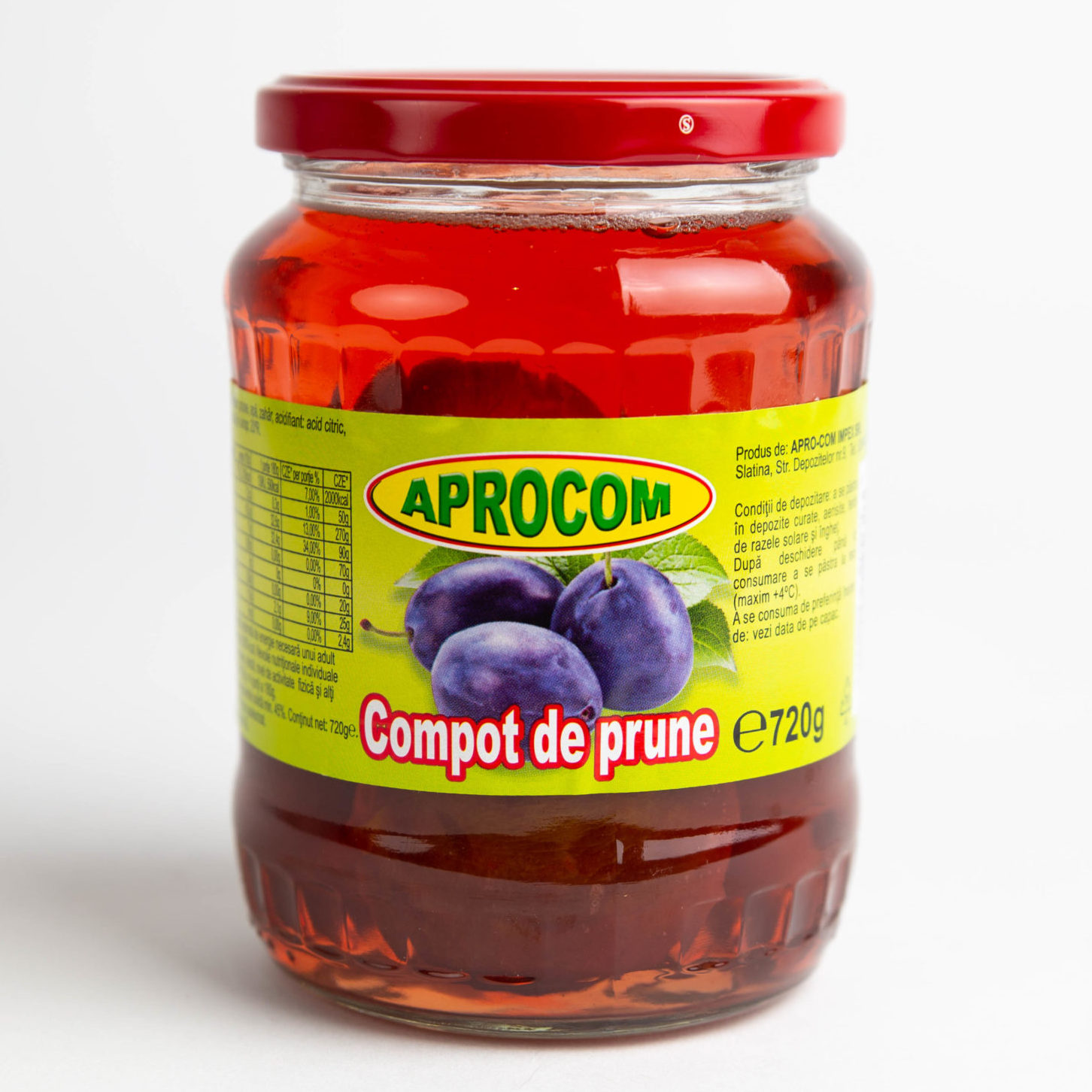 Compot de prune Aprocom 720g (15.09 livrare)