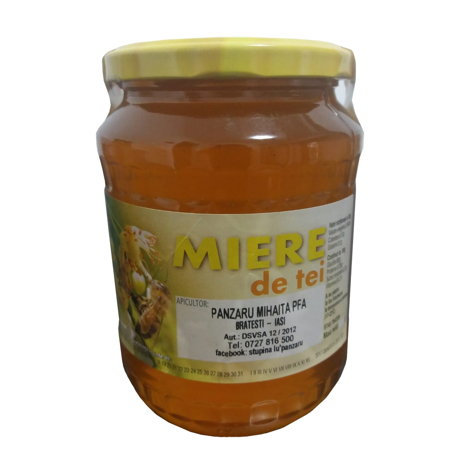 Miere Naturala de Tei Iasi (01.09 livrare)